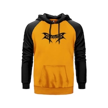 Dismember Logo Sarı Renk Reglan Kol Sweatshirt Sarı