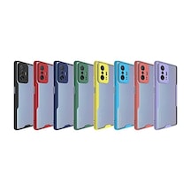 Xiaomi Mi 11t Pro Kılıf Mat Kamera Korumalı Silikon Platin