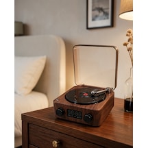 Dijital Saat Ve Gece Işığı Bluetooth Hoparlör Xuuczzzgramafonspeaker-2-1