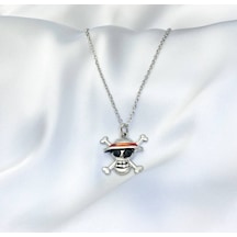 One Piece Kurukafa Korsan Kolye Çok REnkli