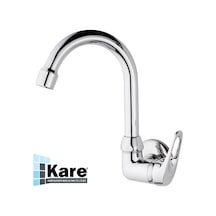 Kare Luxury Mix Duvardan Tekli Batarya Tek Su Girişli Lavabo Bataryası