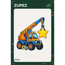 Zpz516 Vinç Yıldız Kaldırıyor Ütüyle Uygulanabilir Transfer Baskı - 911529765