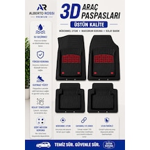 Volkswagen Tayron R-line 2026 Model Uyumlu Joker Kırmızı 5d Havuzlu Paspas Yumuşak Kaymaz Taban