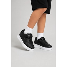 Ht Hotin Monaco Hafif Ve Konforlu Unisex Casual Çocuk Spor Ayakkabı Siyah-beyaz SİYAH-BEYAZ