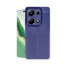 Herşeytrend Xiaomi Redmi Note 13 Pro 4g Kılıf Auto Focus Kapak - Lacivert Çok Renkli