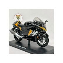 Suzuki Hayabusa 2022 Maket Sesli &amp Işıklı Motor - 1:12 Diecast - Stantsız
