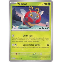 Volbeat 009/167 - Twilight Masquerade - Pokemon Kartı Mint