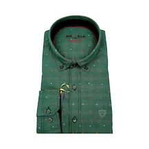 Erkek Slim Fit Puantiyeli Gömlek 59217