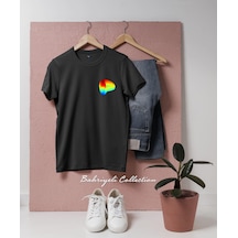 Bahriyeli Collection Oversize Curve Dao Toke Kripto Cep Tasarımlı Unisex T-shirt Siyah