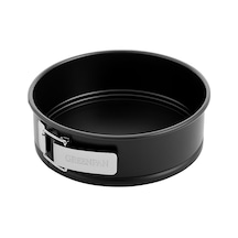 Greenpan Thermolon Yüzeyli Karbon Çelik 20 Cm Kelepçeli Kek Kalıbı Siyah