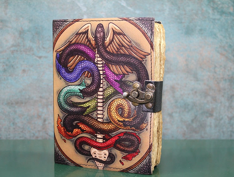 River World Seri M Defter Deri Çok Renkli