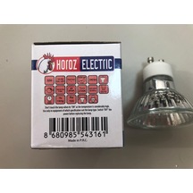 5 Adet 220v 50w Gu 10 Halojen Lamba Dimmer Uyumlu