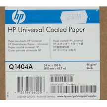 Q1404A Hp Universal Kuşe Kağıt 610Mmx45.7M