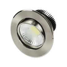 Cata Ct-5252 7w Akik Cob Led Armatür Saten Kasa Beyaz Led Spot Armatürü
