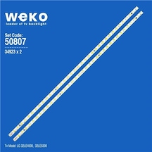 Wkset-5807 34923x2 31t12-01a - T315hw05 V1 2 Adet Led Bar 36led Tvnizi Açıp İçindeki Led Barla Birebir Aynısı Olduğunu Görmeden Almayınız. Sonrasında İade Almamaktayız. Çok Renkli