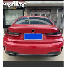 Bmw Aksesuar G20 2020+ Uyumlu M3 İnce Spoiler İthal Pianoblack Boyalı