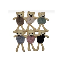Ayıcıklı Peluş Toka Seti Çok Renkli
