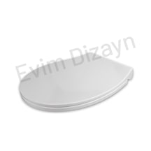 Aqua Bagno Largo - Yavaş Kapanan Klozet Kapağı - Duroplast