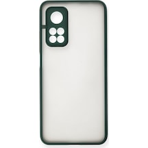 Xiaomi Mi 10t Uyumlu Kılıf Montreal Silikon Kapak - Yeşil