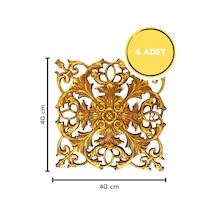 Diecor Dekoratif Polimer Mobilya, Duvar Ve Tavan Motifi Eskitme 40 X 40 Model:xa67