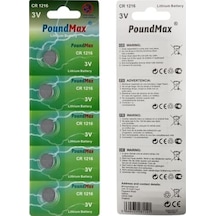 1216 Dl1216 3v Lityum Düğmeli Pil 5'li Paket