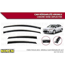 Niken Ford Focus 3 Kromlu Cam Rüzgarlığı 2012 Üzeri