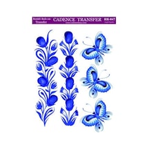 Cadence Renkli Rub-on Transfer 17x25 Cm. Rr-047