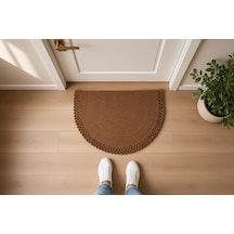 Nakkaş Home Kapı Önü Yarım Ay Jüt Paspası 50x70 Diğer