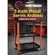 Eyk Servis Arabası 3 Katlı