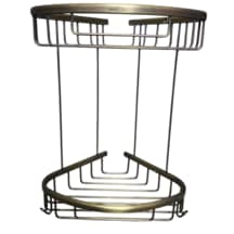 Meloni 18x18 Pirinç Antik 2'li Kapalı Köşe