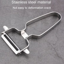 Dancemonkey Cbtx Mutfak Sebze Soyucu Ev Paslanmaz Çelik Parlatıcı, Küçük Ve Pratik Gümüş