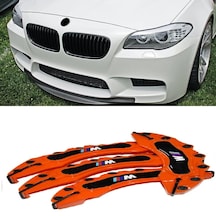 Bmw F10 ///m Turuncu 17-18-19 Janta Uyumlu 4.lü Kaliper Kapagı