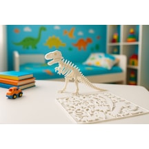 3d Dinozor Maket Oyuncak T-rex Maket