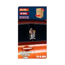 Araç Kapı Direk Kaplama Folyosu Gta San Andreas Desenli Sağ Sol Takım 2 Adet - 22x50 Cm Görsel - 785710656
