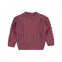 Civil Baby Basic Triko 6-18 Ay Kazak - Kırmızı Vişne