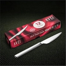 Avcı 914.ms Klas Mono Steak Bıçak 12 Li