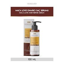 Rebours Professional Maca Love Collagen Saç Onarıcı Serum Macademia Argan Batana Yağı Bhringraj Yağı 100 Ml