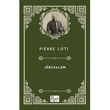 Jrusalem - Fransızca - Pierre Loti - Paper Books