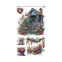 Ütü İle Rub On Transfer Kağıdı 30x50cm Ck249