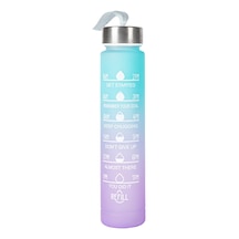 300ml Matara Mavi Mor Çok Renkli Plastik Diğer