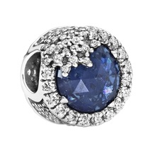 Nur Silver Mavi Taşlı Gümüş Charm Nur-bl01778
