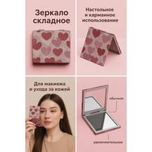 Büyüteçli Cep Katlanabilir Ayna 414309820 Beyaz