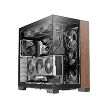 Antec C8 Wood Ahşap Ön Panel Temperli Cam E-atx Full Tower Akak0ant0024
