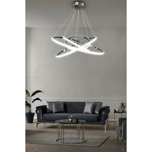 Alex 4'lü Çember Modern Tasarım - Kumandasız / Gold Gold