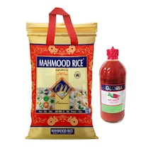Mahmood Rice Pirinç 4 KG + Gloria Acı Sos 474 ML