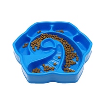 Sones Köpekler Ve Kediler İçin Pet Kabuklu Şekilli Yavaş Yemek Kasesi Boğulma Korumalı Yiyecek Kutusu Rastgele Renk Teslimatı