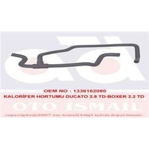 IBRAS 14858 KALORİFER HORTUMU DUCATO 02- / BOXER 02- / JUMPER 02-