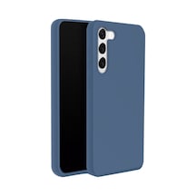 Samsung Galaxy  Uyumlu,  S24 Kılıf First Silikon - Mavi