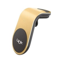Linktech H706 Universal Mıknatıslı Mandallı Araç Içi Telefon Tutacağı Gold