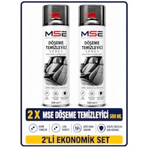 Mse Pro Döşeme Temizleyici Sprey 500 Ml 2 Li Ekonomik Set Derin Temizlik & Leke Karşıtı 2 Adet